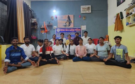 भारत योग शक्ति परिषद" का "तृतीय स्थापना दिवस" "योगमय भारत - योगमय विश्व" के ध्येय वाक्य के साथ उल्लासपूर्वक मनाया गया