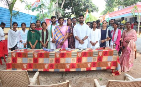 रायगढ़ लोकसभा की हॉट सीट कुनकुरी विधानसभा में युवा कांग्रेस की बैठक में "यूथ जोड़ो बूथ जोड़ो" पर हुई चर्चा