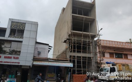 रोशन केशरबानी ने मंजु बानी के निर्माण पर रोक लगाने नपा में दी आवेदन