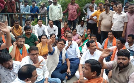 अमानक गोबर खाद को लेकर खूब बरसे ओपी चौधरी