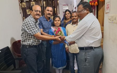 कु ज्योति निषाद ने बनाया प्रवीण्य सूची में स्थान