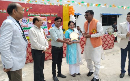 अशोका पब्लिक स्कूल में हर्षोल्लास से मना स्वतंत्रता दिवस