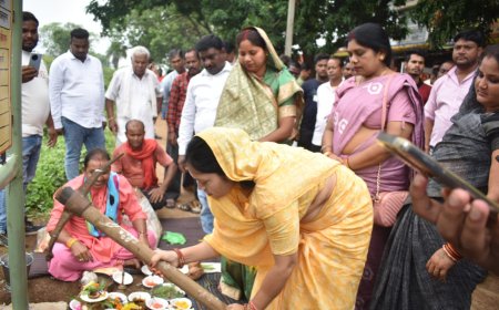 विधायक उत्तरी जांगड़े ने बहुप्रतीक्षित केडार, भकुर्रा पहुंच मार्ग नवनीकरण डामरीकरण का किया भूमिपूजन 