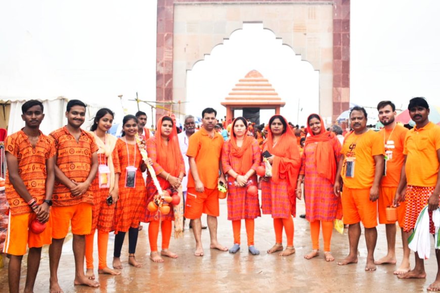 विधायक उत्तरी जांगड़े ने बाबा बैजनाथ धाम में परिवार के साथ किया जलाभिषेक
