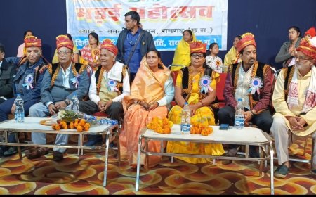 छत्तीसगढ़ के पारंपरिक लोक नृत्य राउत नाचा का रामलीला मैदान में हुआ समापन