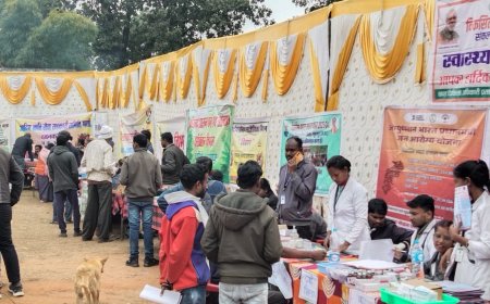 विकसित भारत संकल्प यात्रा के तहत जिले के विभिन्न क्षेत्रों आज शिविर का किया गया आयोजन.....