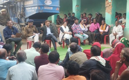 त्रिपक्षीयवार्ता रही विफल, किसानों और अधिकारियों के बीच हुई चर्चा