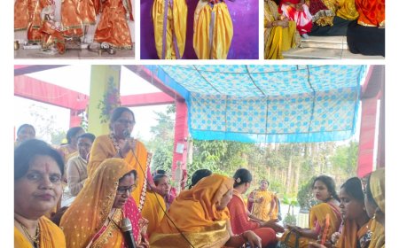 श्री राम मंदिर रामबाग कोतरा रोड में सुंदरकांड पाठ एवं भजन कीर्तन कार्यक्रम का आयोजन