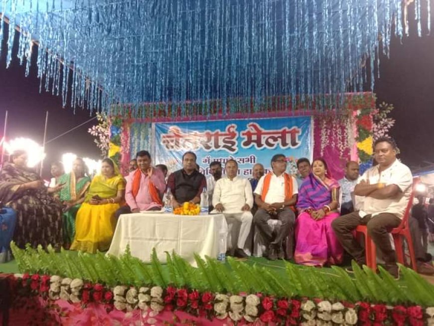 चैतराई मेला का भाजपा जिलाध्यक्ष जालान व जांगड़े ने किया शुभारंभ
