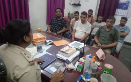 ढाबा व होटल संचालकों की बैठक थाना में संपंन