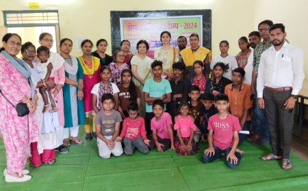 संकुल चांदमारी में समर कैम्प का दिलकश आगाज के साथ समापन 