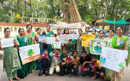 लीनेस क्लब सेवांजली ने मनाया पर्यावरण दिवस