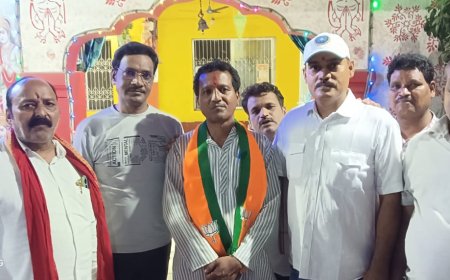 नवनिर्वाचित सांसद के विजय जुलूस में उमड़ा जनसैलाब