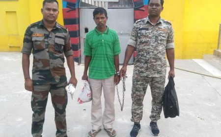 फर्जी जमीन रजिस्ट्री मामले का फरार आरोपी गिरफ्तार, धरमजयगढ़ पुलिस ने धोखाधड़ी के अपराध में भेजा रिमांड पर, आरोपी गया जेल