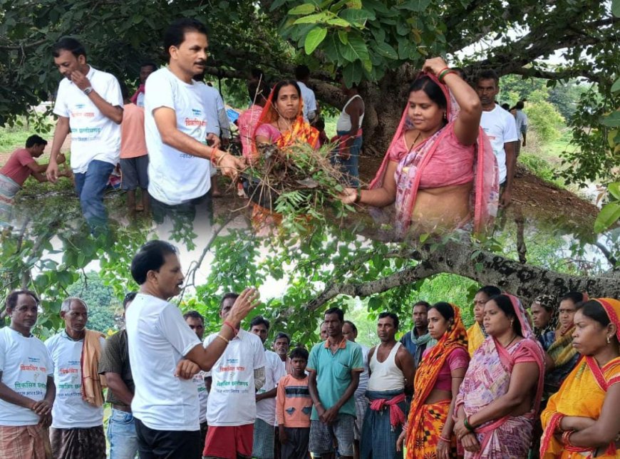 स्वच्छ भारत अभियान के तहत स्वच्छता अभियान चलाया गया - चौहान