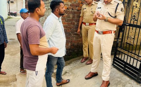 संदिग्धों की जांच और किरायेदारों के सत्यापन के लिए पुलिस ने चलाया अभियान…..