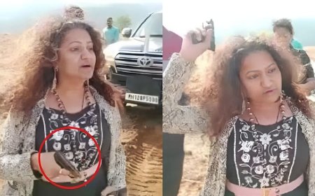 तमंचा लहराकर किसानों को धमकी, बाउंसर्स को लेकर जमीन पर कब्जा! ट्रेनी IAS पूजा खेडकर की दबंग मां के खिलाफ FIR