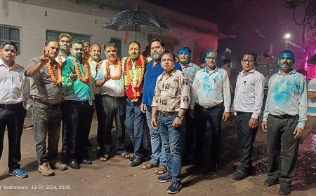 सारंगढ़ अधिवक्ता संघ के तीसरी बार अध्यक्ष बने विजय तिवारी