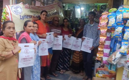 लीनेस क्लब सेवांजली के सदस्यों ने विश्व प्रकृत्ति संरक्षण दिवस पर लोगों को किया जागरुक