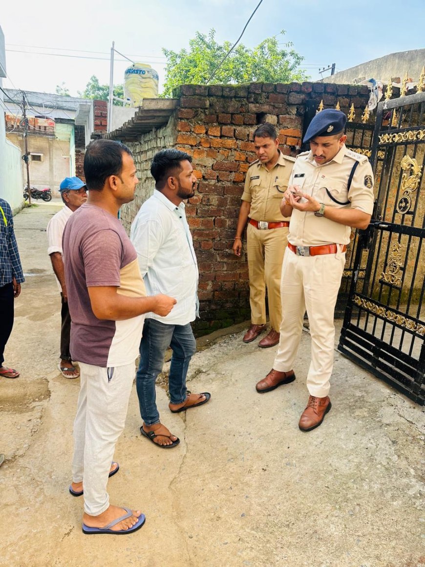 संदिग्धों की जांच और किरायेदारों के सत्यापन के लिए पुलिस ने चलाया अभियान…..