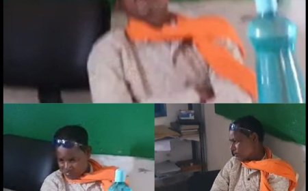 स.शिक्षक छत्तरसिंह ने शिक्षा मंदिर को बनाया मयखाना