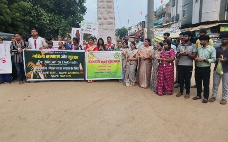 क्रूर बलात्कार और हत्या के खिलाफ विरोध प्रदर्शन