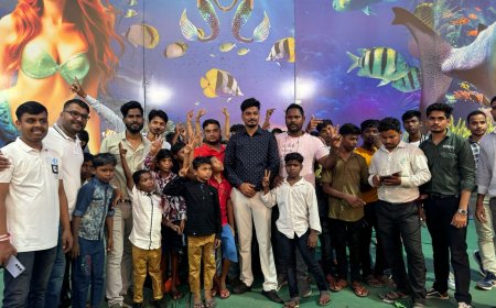 श्यामभक्त युवाओं ने कराई उम्मीद आश्रम के बच्चों को मीना बाजार की सैर