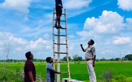 सरपंच श्रीमती सिंह ने लगवाया सीसी कैमरा