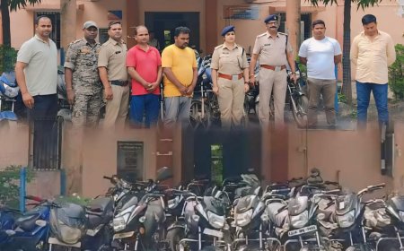 बरमकेला पुलिस ने मोटर सायकल के चोर गिरोह को भेजा जेल
