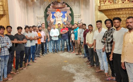 चक्रधर नगर युवा समिति का भव्य गणेश पूजन महोत्सव: रायगढ़ स्टेडियम के सामने विराजेंगे विघ्नहर्ता, 9 सितंबर को विशाल भंडारा