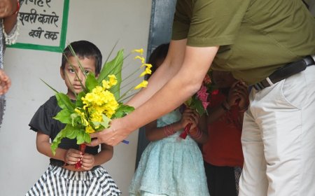 कलेक्टर धर्मेश कुमार साहू ने वजन तिहार के कार्यों का आकस्मिक निरीक्षण किया