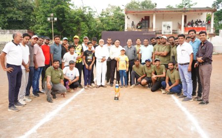 श्री अग्रसेन क्रिकेट ट्रॉफी कप 2024 खिताब महामिया सुपर एट ने किया अपने नाम