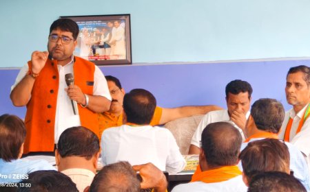 सदस्यता अभियान को लेकर धरमजयगढ़ विधानसभा की समन्वय समिति की बैठक सांसद राधेश्याम राठिया की उपस्थित में हुई सम्पन्न 