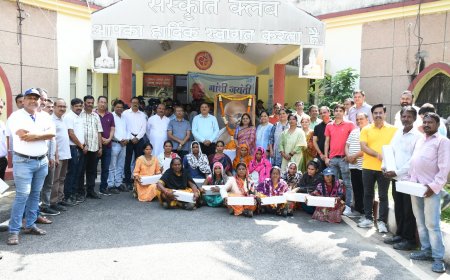 सुशील रामदास का कुनकुरी अग्रसेन जयंती समारोह में मुख्य अतिथि के रूप में हुआ भव्य स्वागत