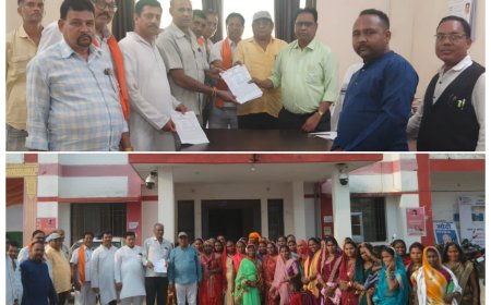 ओबीसी महासभा ने कलेक्टर को ज्ञापन दिया