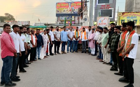 युवा मोर्चा की सदस्यता यात्रा दूसरे दिन प्रारंभ हुई धर्मजयगढ़ से