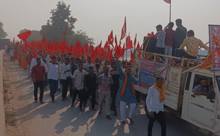 माँ चंद्रहसिनी देवी की सातवीं विशाल पदयात्रा संपन्न