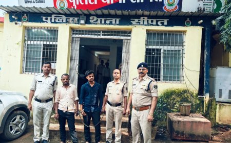 जानलेवा हमला करने वालो के उपर सीपत पुलिस का प्रहार