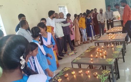 नयनतारा शर्मा काॅलेज पंधी में मना दीपोत्सव 24