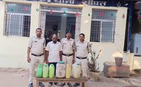 अवैध शराब बेचने वाले आरोपी के विरुद्ध बिलासपुर पुलिस का प्रहार