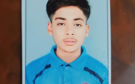 आयुष शिकारी का अंतर्राष्ट्रीय शाफ्ट बाल क्रिकेट प्रतियोगिता में चयन