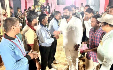 रलिया में राज्य स्तरीय कबड्डी प्रतियोगिता समापन कार्यक्रम में शामिल हुए - अरविंद लहरिया