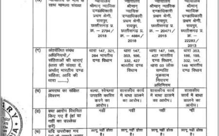 क्या रायपुर उप चुनाव के मैदान में इस पार्टी का प्रत्याशी झूठा है..?