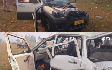 आरोपी के पुलिस की गाड़ी पलटी, एक ASI की मौत, तीन आरक्षक घायल