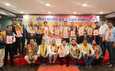 अ.भा. अग्रवाल सम्मेलन का सुशील रामदास को प्रदेश उपाध्यक्ष व राजेश अग्रवाल (चेम्बर) को बनाया गया रायगढ़ का जिला अध्यक्ष