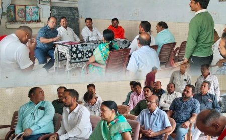 विश्व हिंदू परिषद जिला ईकाई सारंगढ़की बैठक संपन्न