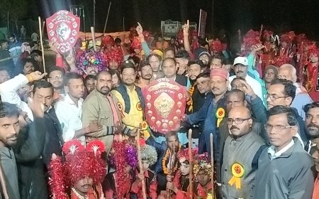 राउत नाच माहेत्सव में बिखरी लोककला की छटा, यदुवंशियों ने नृत्य व शौर्य का प्रदर्शन कर जीता दिल