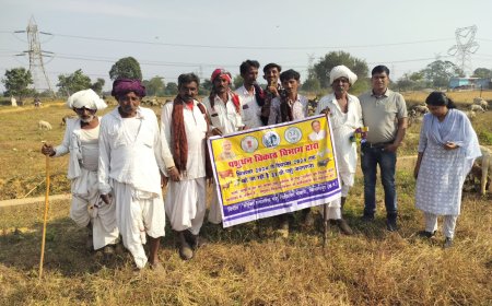 21वीं पशुधन गणना 2024 में घुमंतू चरवाहो के पशुधन की गणना 