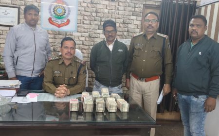 पेट्रोलिंग के दौरान मोटरसाइकिल सवार के बैग से ₹22.5 लाख कैश मिला, नकदी जप्त कर कार्रवाई