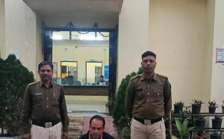 चोरी की संपत्ति खरीदने वाले 'लड्डू कबाड़ी' को चक्रधरनगर पुलिस ने गिरफ्तार कर भेजा रिमांड पर